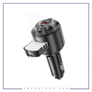 شارژر فندکی 75 وات و خوشبوکننده هوا پرودو Porodo MistCharge Car Charger with Air Diffuser PDC40BK