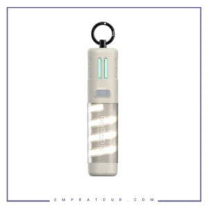 پاوربانک 5000 همراه با حشره کش و چراغ قوه پرودو Porodo PowerBeam PDNDC017KH