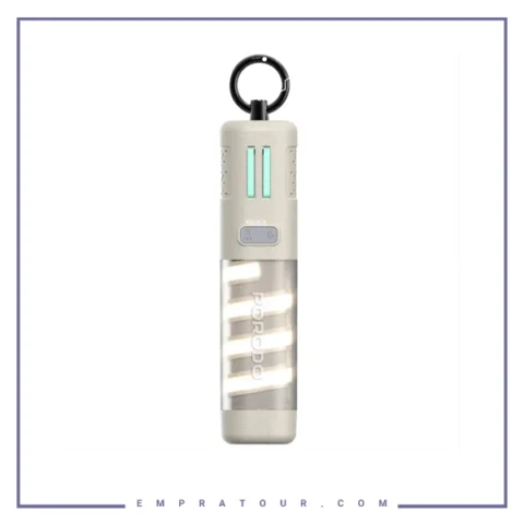 پاوربانک و حشره کش به همراه چراغ قوه پرودو Porodo PowerBeam 5000mAh PDNDC017KH