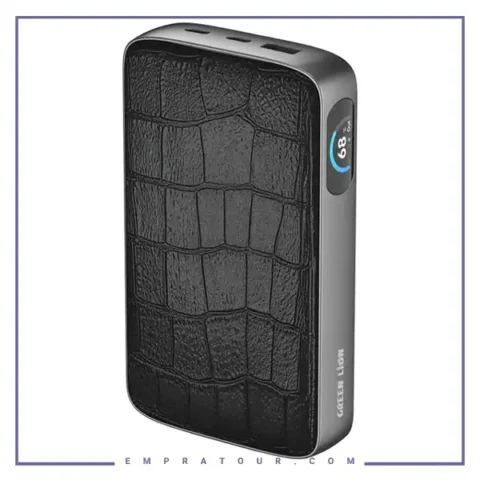 پاوربانک 100 وات 20000 گرین لاین Green Lion Valmont Power Bank GNVLM20KPBBK