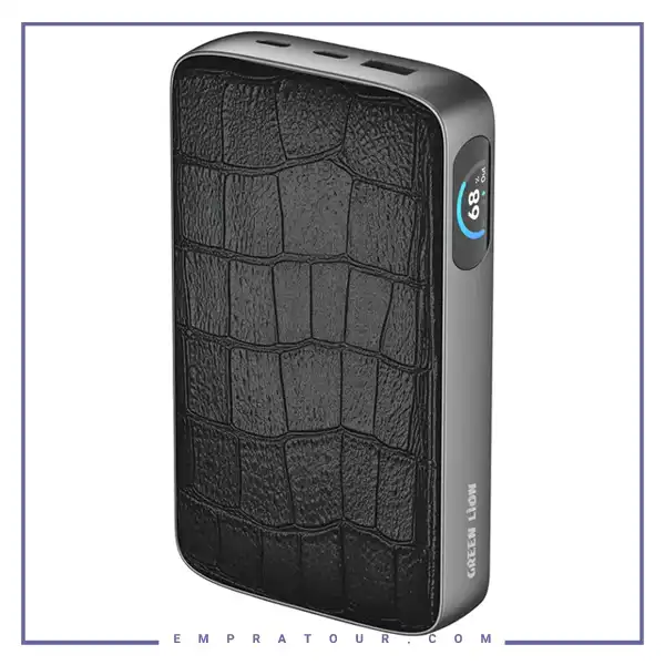 پاوربانک 100 وات 20000 گرین لاین Green Lion Valmont Power Bank GNVLM20KPBBK