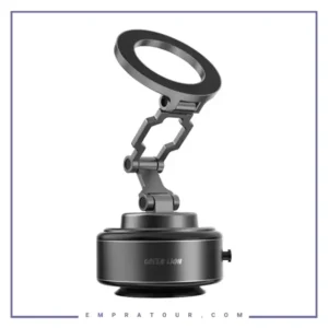 هولدر وکیومی خودکار گرین لاین Green Lion GX-30 Auto Suction Phone Holder GNASCPHL30BK