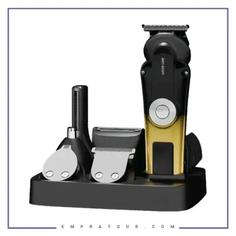 ماشین اصلاح 6 کاره گرین لاین Green Lion Trim Pro Grooming Kit GN6N1TRMPRBK