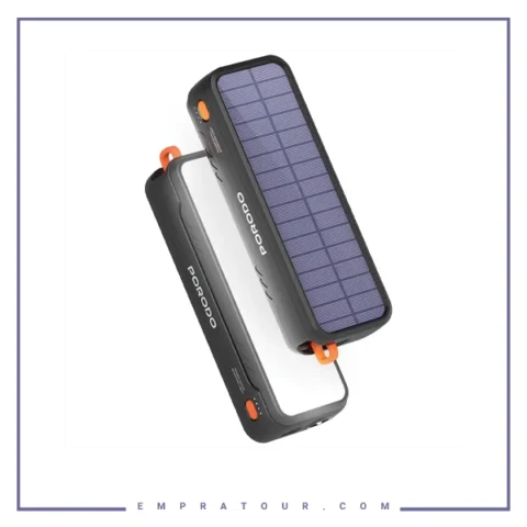 پاور بانک خورشیدی 20000 پرودو Porodo Solar-Powered PDPBAS149BK