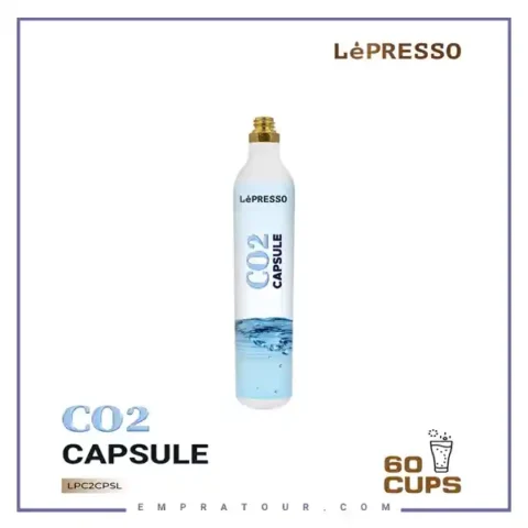 کپسول گاز co2 سودا ساز لپرسو LePresso CO2 Capsule LPC2CPSL