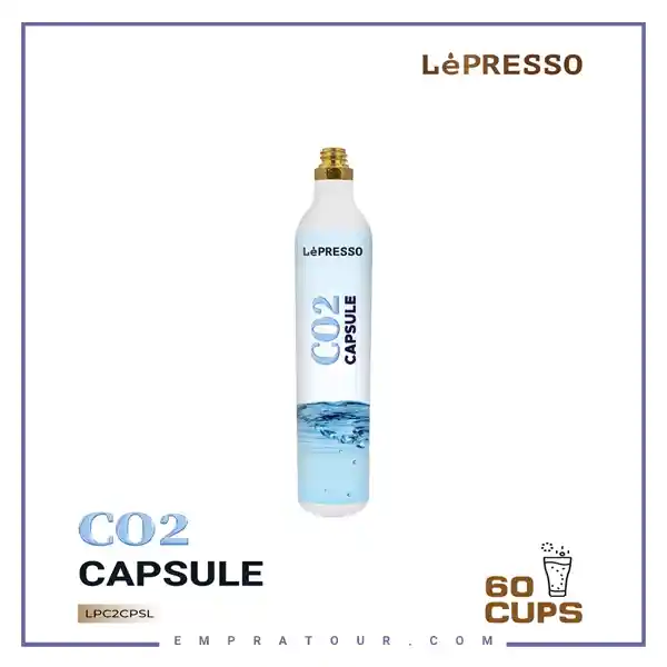 کپسول گاز co2 سودا ساز لپرسو LePresso CO2 Capsule LPC2CPSL