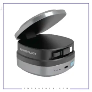 پاور بانک  وایرلس 10000 چند منظوره پاورولوژی Powerology Lyons Power Bank PPBFT04BK