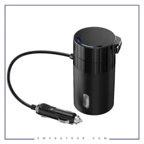 اینورتر 200 وات لیوانی پاورولوژی Powerology Car Power Inverter PWCPI200WBK