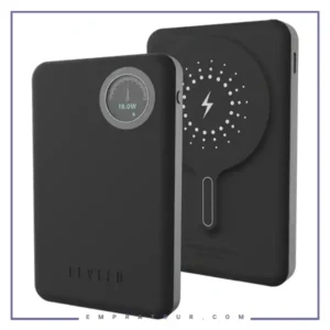 پاوربانک وایرلس 10000 لولو Levelo Marbella MagSafe Leather Power Bank LVLMRBL10KORG