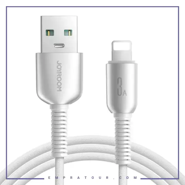 کابل شارژ لایتنینگ 1.2 متر جویروم Joyroom Lightning 1.2M Data Cabel S-A51