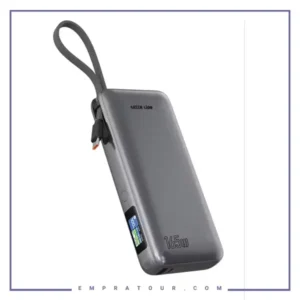 پاروبانک 165 وات 20000 با کابل تایپ سی گرین لاین Green Lion Tron X Power Bank GNTRX20P165GY