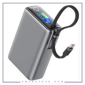 پاروبانک 65 وات 20000 با کابل تایپ سی گرین لاین Green Lion Tron X Power Bank GNTRX20P65GY