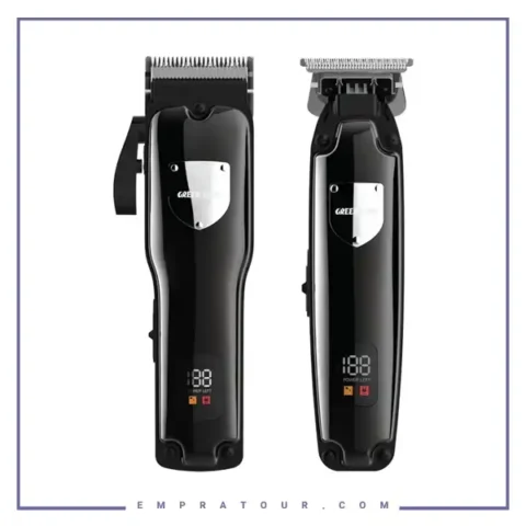 ماشین اصلاح دوتایی گرین لاین Green Lion Pro Trim Duo Hair Clipper GNPTRMDUOBK