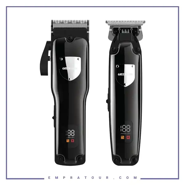 ماشین اصلاح دوتایی گرین لاین Green Lion Pro Trim Duo Hair Clipper GNPTRMDUOBK
