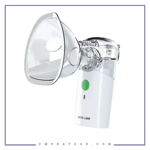 دستگاه نبولایزر قابل حمل گرین لاین Green Lion Portable Nebulizer GNPORNEBUWH