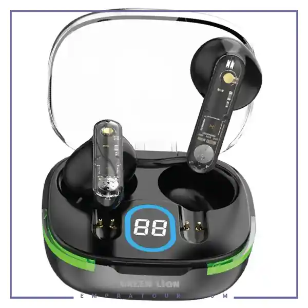 هندزفری بلوتوث گرین لاین Green Lion Vegas Earbuds GNVGSTWSBK