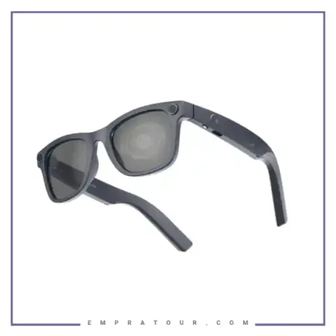 عینک با دوبین و هوش مصنوعی پاورولوژی Powerology Paganspo AI Camera Smart Glasses PWAICMGY