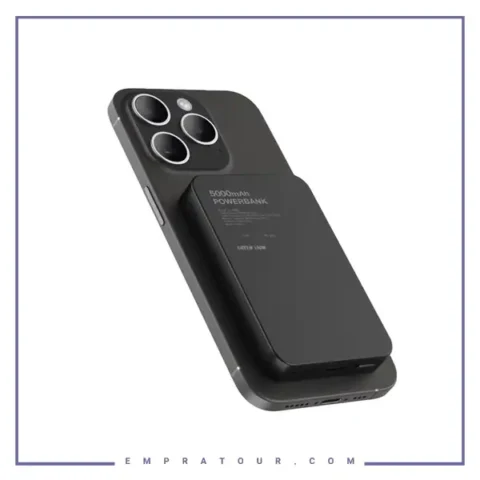 پاوربانک وایرلس 5000 گرین لاین Green Lion GL-MAG 5 5000mAh Power Bank GNMAG5KPBBK