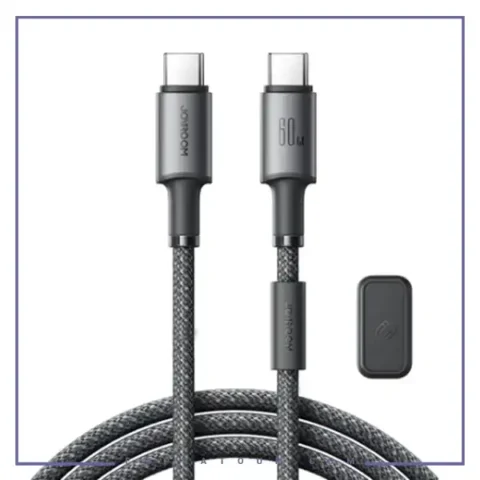 کابل شارژ دو سر تایپ سی 60 وات جویروم Joyroom Type-C To Type-C 1.2M Data Cable S-A50