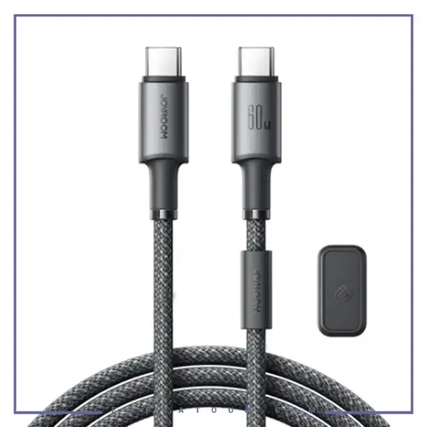 کابل شارژ دو سر تایپ سی 60 وات جویروم Joyroom Type-C To Type-C 1.2M Data Cable S-A50