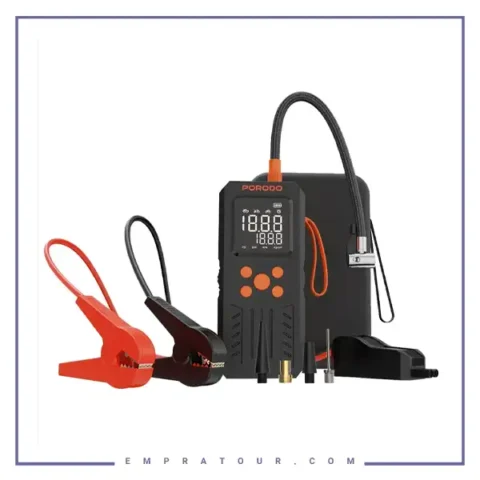 جامپ استارت و پمپ باد پرودو Porodo 4-In-1 Multi-Tool Inflator & Jump Starter PD15KJSPBK