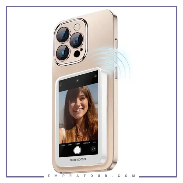 مانیتور سلفی مگنتی پرودو Porodo Screen Monitor Magnetic Mirroring Device PD-LFST190