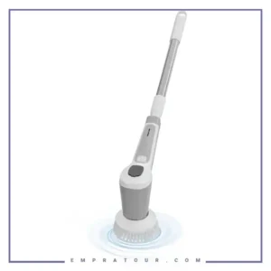 فرچه برقی تمیز کننده سطوح گرین لاین Green Lion Sonic Spinner 5 in 1 Electric Spin Scrubber GNSONSCRUBWH