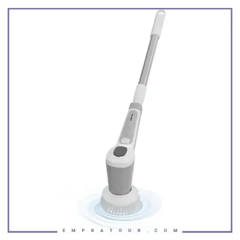 فرچه برقی تمیز کننده سطوح گرین لاین Green Lion Sonic Spinner 5 in 1 Electric Spin Scrubber GNSONSCRUBWH