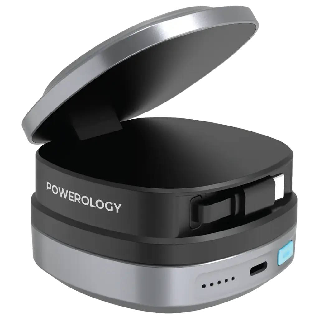 پاور بانک  وایرلس 10000 چند منظوره پاورولوژی Powerology Lyons Power Bank PPBFT04BK