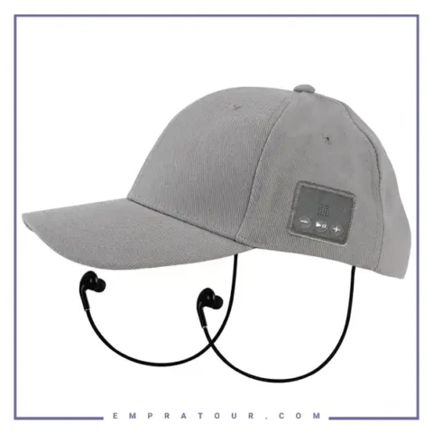 کلاه و هندزفری بلوتوث پرودو Porodo Soundtec Wireless Audio Bluetooth Hat PDST2N1BK