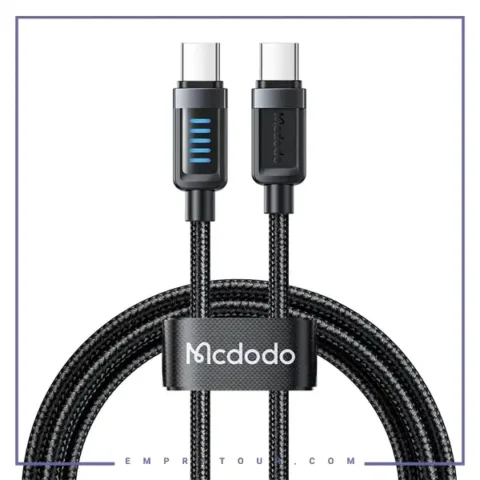 کابل شارژ  دو سر تایپ سی 240 وات مک دودو Mcdodo Cab Vision Cable CA-0350