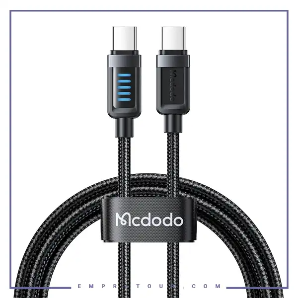کابل شارژ  دو سر تایپ سی 240 وات مک دودو Mcdodo Cab Vision Cable CA-0350