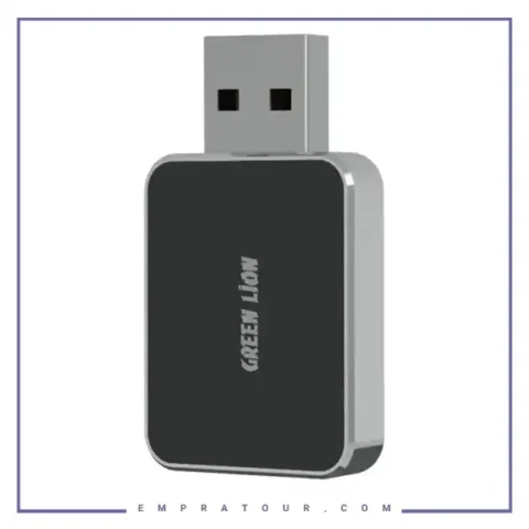 کارپلی و اندروید اتو گرین لاین Green Lion Mini Wireless Adapter CarPlay & Android Auto GNMWLACPABK