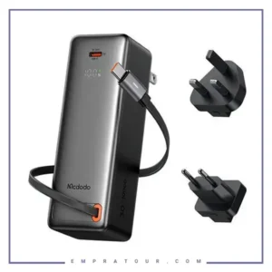 پاوربانک 10000 و آداپتور شارژ 30وات مک دودو Mcdodo 3-in-1 Power Bank MC-3181