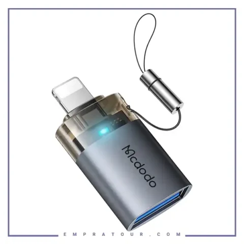 تبدیل USB به لایتنینگ مک دودو Mcdodo Luma OTG USB To Lightning OT-7390