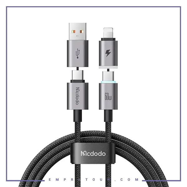 کابل چهار سر 60 وات مک دودو Mcdodo Cab Nexus MagTidi Cable CA-6560