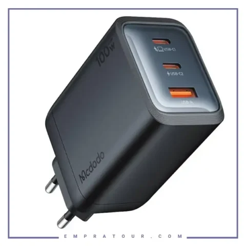 آداپتور شارژ 3 پورت 100 وات مک دودو Mcdodo Gana Mini CH-012