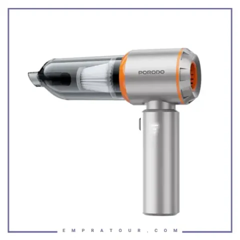 جارو شارژ و دمنده پرودو Porodo Lifestyle Dual Mode Air Duster & Vacuum PDLFST042BK