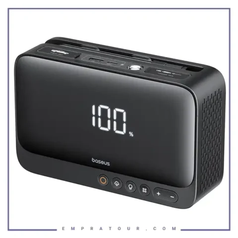 جامپ استارت و پمپ باد چند کاره 6000 بیسوس Baseus BS-CH013 Super Energy C00245902111