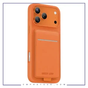 قاب با جاکارتی آیفون 17 پرو مکس گرین لاین Green Lion MasgSafe Regal Case GNRLMG17PMBL 17 Pro Max