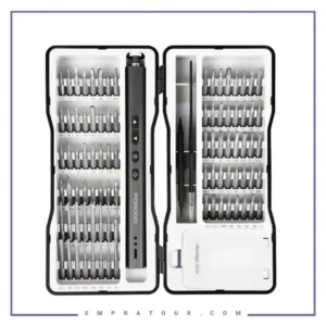 کیت پیچ گوشتی شارژی 97 تیکه پرودو Porodo TechFix 97‑In‑1 Electric Screwdriver Kit PDGTE970BK