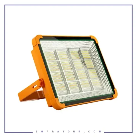 پروژکتور شارژی سولار 12000 چند منظوره Solar LED Light