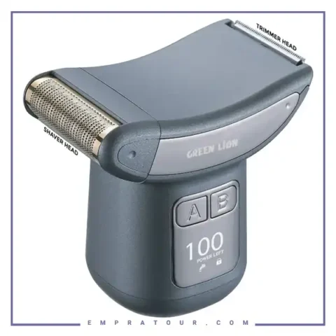 ماشین اصلاح دوکار گرین لاین Green Lion Flexgroom 2 in 1 Body Groomer GNFLXGR2N1GY
