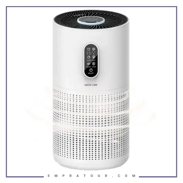 دستگاه تصفیه هوا گرین لاین Green Lion Compact Air Purifier GNCMPAIRPRWH