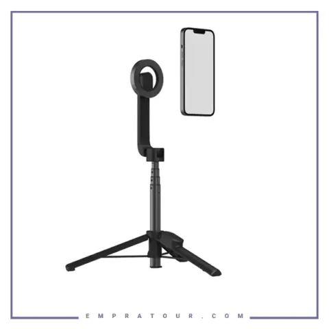 مونوپاد و سه پایه مگنتی پرودو Porodo Magsafe Selfie Tripod PDMGS64BK