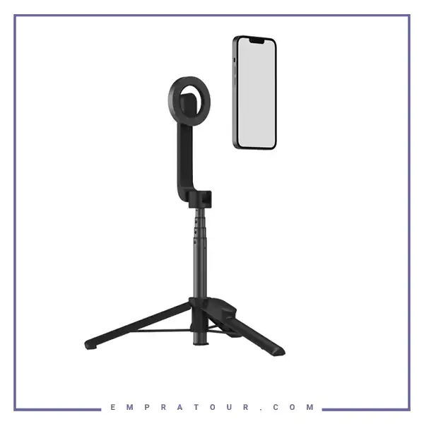 مونوپاد و سه پایه مگنتی پرودو Porodo Magsafe Selfie Tripod PDMGS64BK