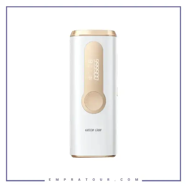 دستگاه لیزر موهای زائد گرین لاین مدل  Green Lion GL-HR10 Hair Removal Laser GNHRMVLSRWH