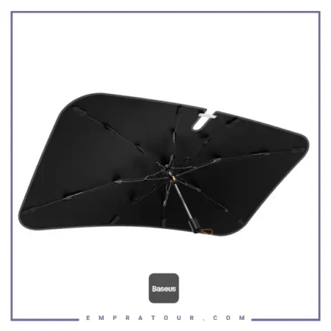 چتر آفتاب گیر شیشه جلو خودرو بیسوس Baseus Windshield Sun Shade Umbrella BS-CN013