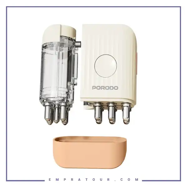 اپلیکاتور روغن تراپی مو و ماساژور پوست سر پرودو Porodo Hair Oil Applicator PDLFST125BG