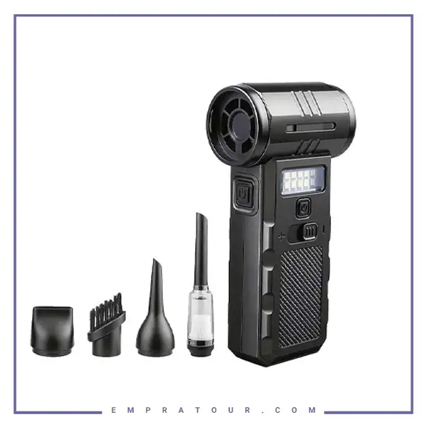 جت فن و جارو شارژی Multi-Functional Violent Fan F028